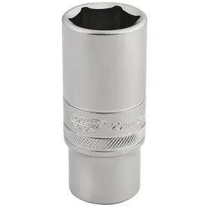 Draper 3/8" Square Drive 6 Point Metric Deep Socket 20mm 16587