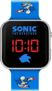 Sonic Boy's Digital Quartz Watch With Silicone Strap SNC4137