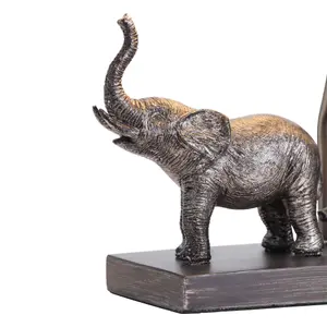 Inlight Pasithee Elephant Pewter effect Table light