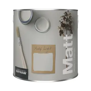 Rust-Oleum Washable Matt Wall Paint - Half Light 2.5L