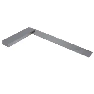 3 + 10 Inch 75 / 250mm Engineer Tri Set Square Right Angle Straight Edge Stainless