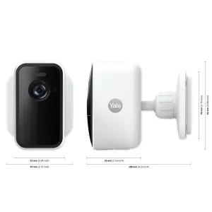 Yale Home White Smart battery-powered IP camera