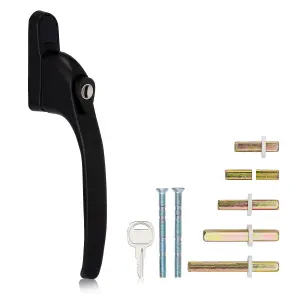 XFORT Inline Window Handle Installation Kit in Black