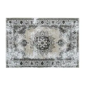 Vintage Area Rug 160 x 230 cm Beige and Grey ALMUS