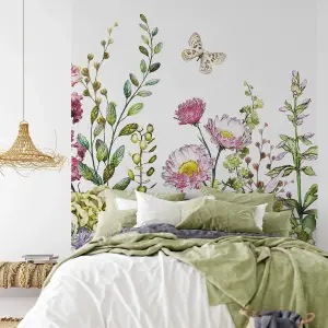 Summer Flowers Mural - 192x260cm - 5440-4