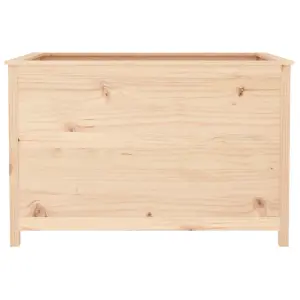 Berkfield Garden Raised Bed 119.5x82.5x78 cm Solid Wood Pine