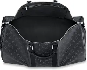 Louis Vuitton® - Keepall Bandoulière 55 - Grey - Monogram Canvas - Men - Travel Bag - Luxury