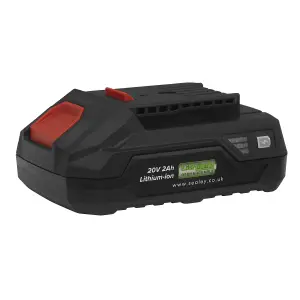 Sealey 20V 2Ah SV20 Series Cordless Planer Kit With Battery Charger CP20VEPKIT1