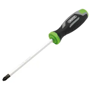 Draper Pound Thru Pozi Soft Grip Screwdriver, PZ3 x 150mm 13454