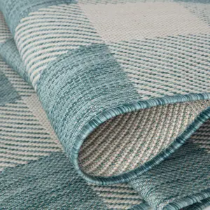 Ecology Collection Outdoor Rugs in Aqua 700AQ