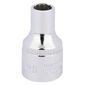 9mm 1/2" Square Drive Elora Bi-Hexagon Socket 24541