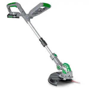 Gracious Gardens Cordless Garden Grass Strimmer Trimmer 18V Lithium Ion Rechargeable