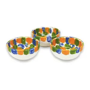 Metro Lane Averionna Dining Bowl (Set of 3) Blue