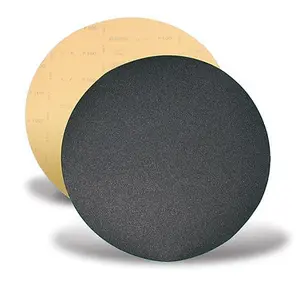 115mm P80 No-hole silicon carbide hook and loop sanding discs. Price per 50 discs.