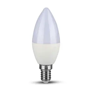 V-TAC 111 E14 Teardrop LED Candle Bulb 7W 600 Lumen Warm White 3000K