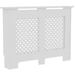 Vida Designs Oxford Medium White Radiator Cover