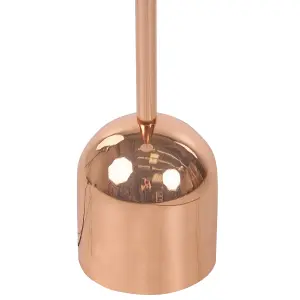 Metal Floor Lamp Copper MACASIA