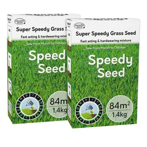 Pronto Seed Grass Seed 2.8KG Premium Quality 168m2 Coverage for Overseeding, Fast Growing & Hard Wearing Lawn, Seed Defra Approved