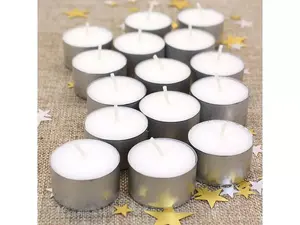 20 pack Unscented White Tealights