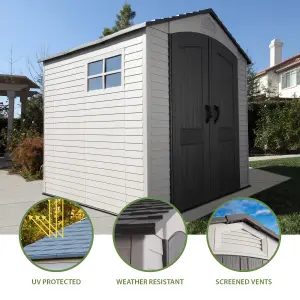 Lifetime 7 Ft. x 7 Ft. Outdoor Storage Shed