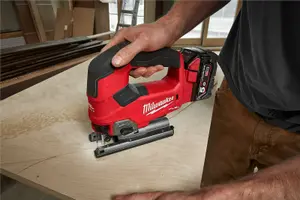 Milwaukee M18FJS FUEL Brushless Jigsaw 18V + X1 4AH M18B4 Battery + Dyna Case