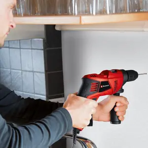 Einhell Rotary Hammer Drill 550W With Auxiliary Handle Depth Stop - TE-ID 500 E