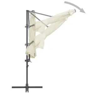 Berkfield Outdoor Umbrella with Portable Base Sand