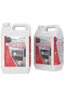 Wonderwash - Commercial Dishwasher Detergent - Automatic 2 X 5 Litres