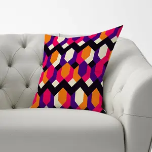 Coloured Abstract Pattern Cushions 60cm x 60cm