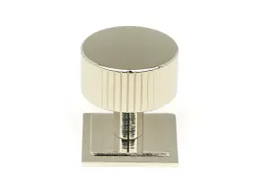 From The Anvil Polished Nickel Judd Cabinet Knob - 32mm (Square)