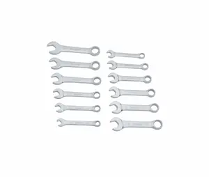 BlueSpot 32pc Combination Spanner Set Imperial Metric Stubby Wrench Spanners