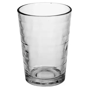 Queensway Home & Dining 200ml 6 Pcs London Drinking Glasses Sets Glassware Patterned Water Cup Juice Cocktail Tumbler