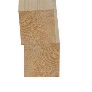 3x3 Inch Planed Timber  (L)900mm (W)69 (H)69mm Pack of 2