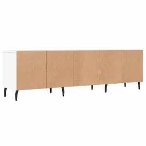 Berkfield TV Cabinet White 150x30x44.5 cm Engineered Wood