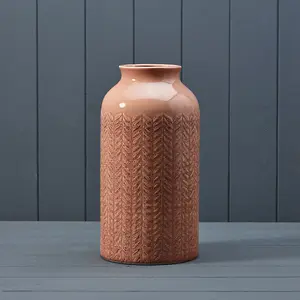 The Satchville Gift Company Pink Tall Ceramic Vase