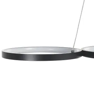 Metal LED Pendant Lamp Black PIBOR