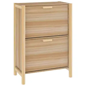 Berkfield Shoe Cabinet 57.5x33x80 cm Engineered Wood