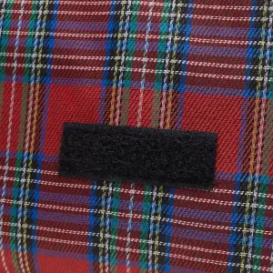 Red Portable Scottish Plaid Picnic Blanket