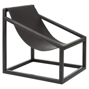 Interiors by Premier Kendari Black Cubic Frame Chair