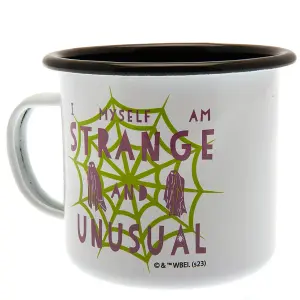 Beetlejuice I Myself Am Strange And Unusual Enamel Mug Set White/Green/Black (One Size)