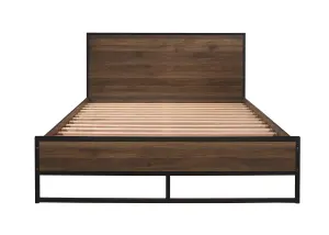 Birlea Houston Small Double Bed Walnut