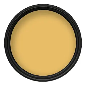 Crown Walls & Ceilings Matt Emulsion Paint Mustard Jar - 2.5L