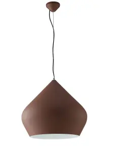 Luminosa Tholos Dome Ceiling Pendant, Corten, E27