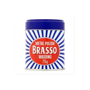 3 x Brasso Metal Polish Wadding 75g For Brass Copper Stainless Steel & Chrome