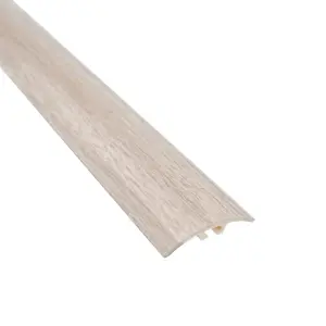 Upvc wood effect door edging floor trim threshold pvc self-adhesive 1000mm x 32mm e66 arctic oak