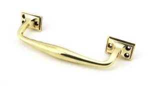 From The Anvil Aged Brass 230mm Art Deco Pull Handle