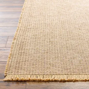 PAVI Becki Owens x Surya Solid and Border Boho Jute Area Rug 120 x 170 cm