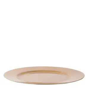 33cm Charger Plate Matt Gold