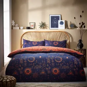 furn. Constellation Celestial Reversible Duvet Cover Set