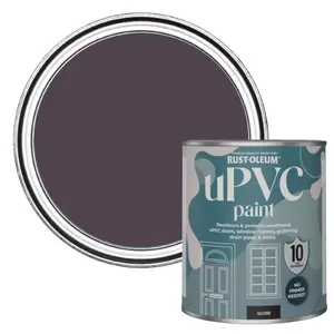 Rust-Oleum Grape Soda Gloss UPVC Paint 750ml